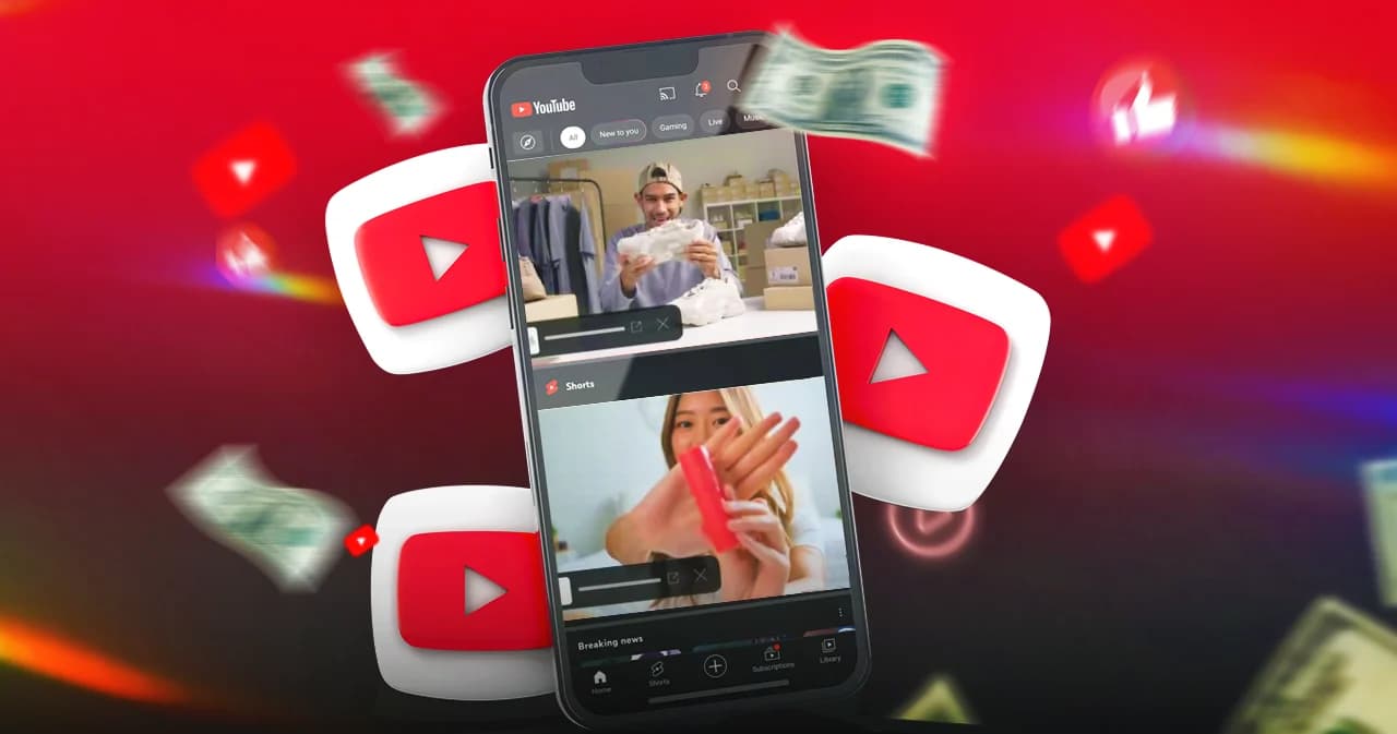 ครีเอเตอร์ไทยเตรียมตัว YouTube ปักตะกร้าสินค้าจาก Shopee ได้แล้ว 6 เดือนแรก ไม่หักส่วนแบ่งรายได้