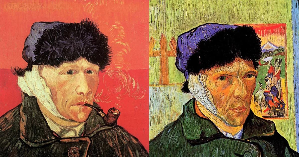 ปริศนาภาพวาดของแวนโก๊ะ ! เขาตัดใบหูข้างไหน ?