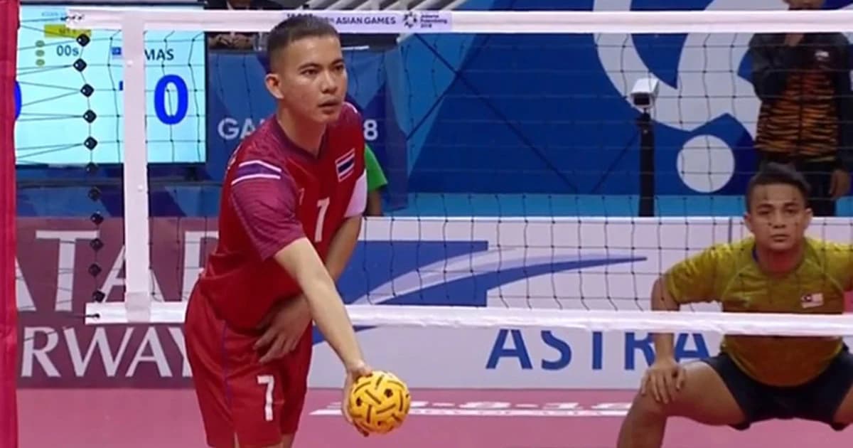 เปิดประวัติกีฬาเอเชียนเกมส์ : เซปักตะกร้อ