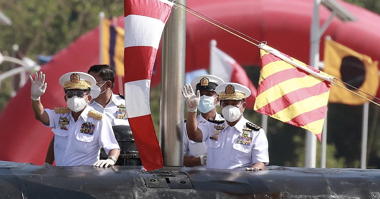 องค์กรกิจกรรมเมียนมาประณามจีน ระบุส่งเรือดำน้ำให้กองทัพมินอ่องลาย