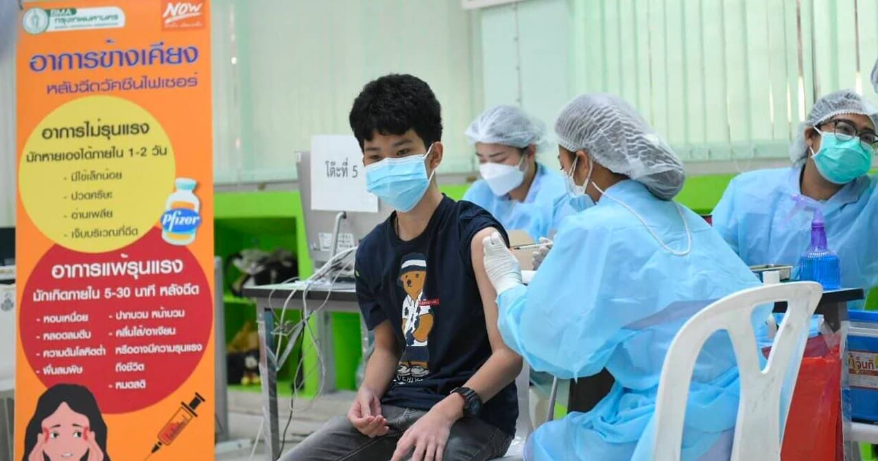 สธ. ยัน 5 สูตรฉีดวัคซีนโควิดเด็ก 5-17 ปี ปลอดภัยและมีประสิทธิภาพ