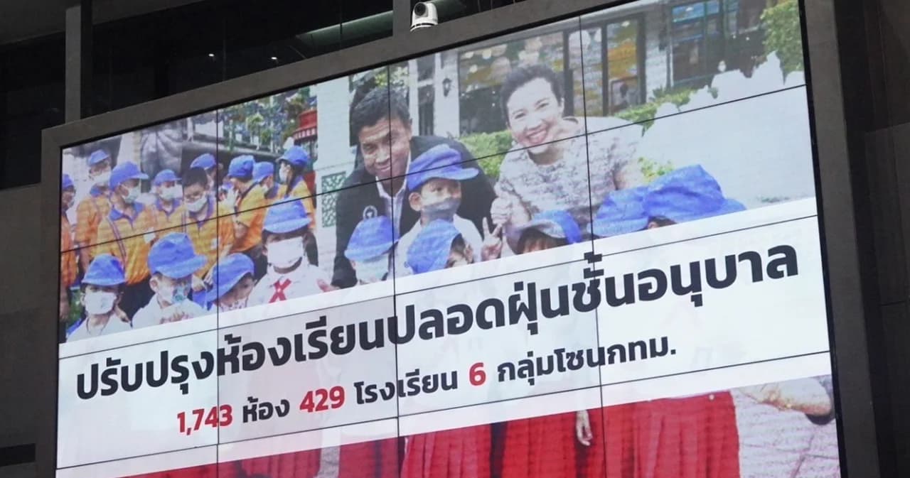 มติสภา กทม. ตัดงบ ‘ห้องเรียนปลอดฝุ่น’ กว่า 219 ล้านบาท ส.ก.เสนอปลูกต้นไม้กรองฝุ่นแทน
