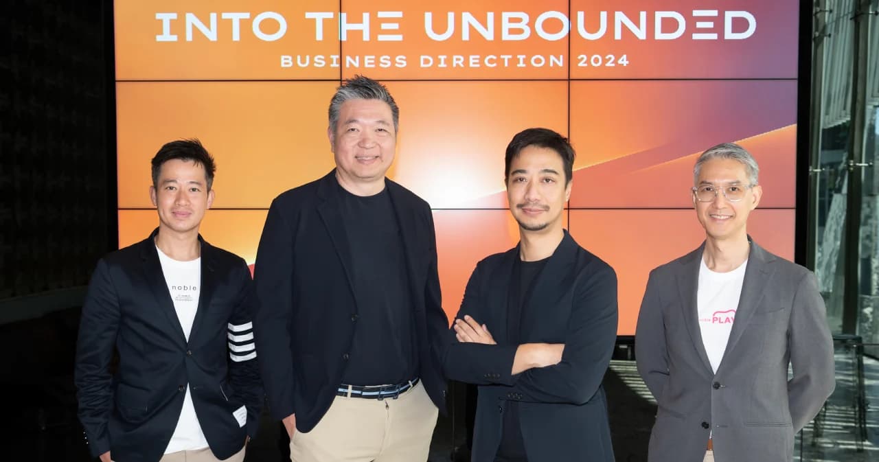 ‘Noble Development’ เปิด 7 โครงการใหม่ ปี 67 ตั้งเป้ายอดขาย 18,000 ล้านบาท แจกปันผลระหว่างกาล 0.20 บาทต่อหุ้น