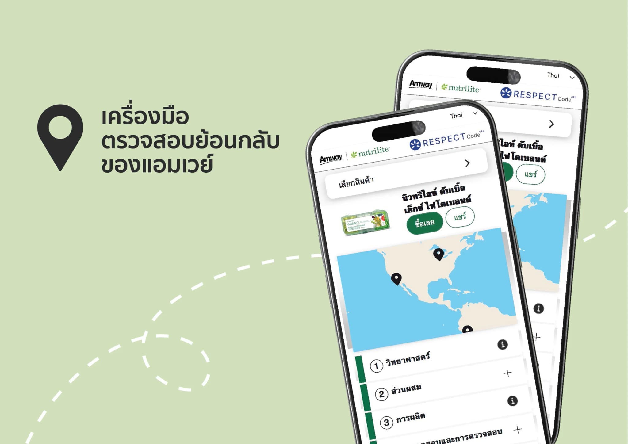 ตรวจสอบย้อนกลับได้ในมือคุณ “แอมเวย์” ยกระดับสินค้าเพื่อสุขภาพ เปิดตัวเทคโนโลยี “Amway Tracing Tool” เพิ่มความโปร่งใส ให้คุณมั่นใจก่อนตัดสินใจซื้อ