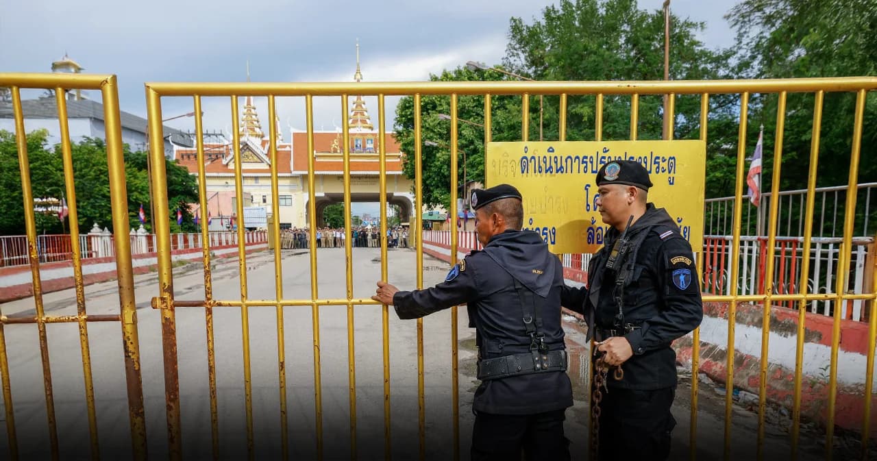 ผลลัพธ์กดดันกัมพูชา คดีลวงออนไลน์-ค้ามนุษย์ลดลงทันที กาสิโนปอยเปตเงียบเหงา