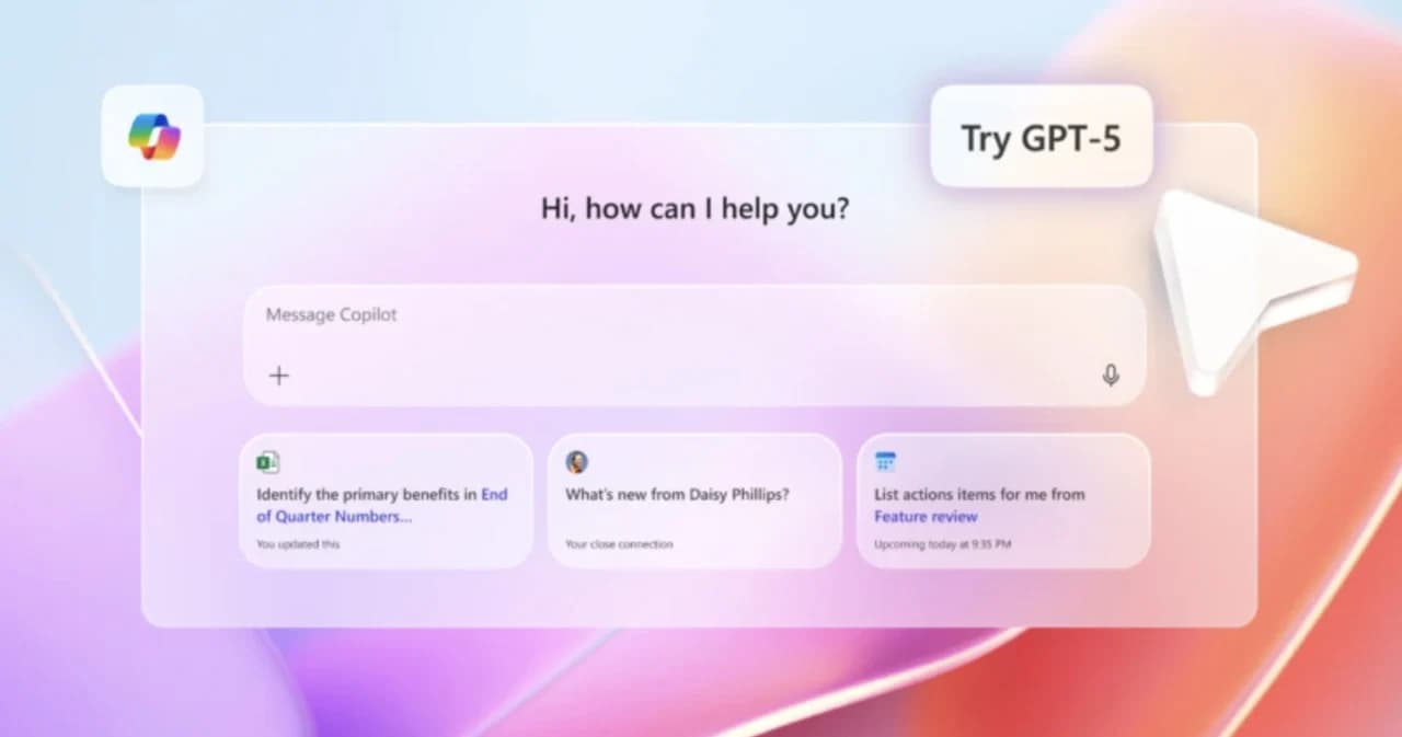 GPT-5 พร้อมใช้งานบนแพลตฟอร์มของไมโครซอฟท์แล้ววันนี้