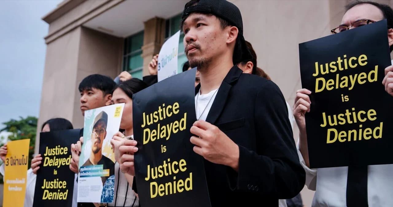 แอมเนสตี้-พายุ บุญโสภณ ครบรอบ 3 ปี สลายการชุมนุม “ราษฎรหยุด APEC 2022”