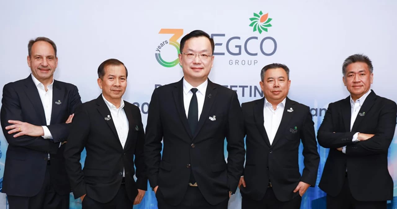 EGCO Group กางแผนปี 69 ทุ่ม 3 หมื่นล้านบาท! ชูกลยุทธ์ "POWER4" เร่งขยายพอร์ตโฟลิโอทั้งในและต่างประเทศ